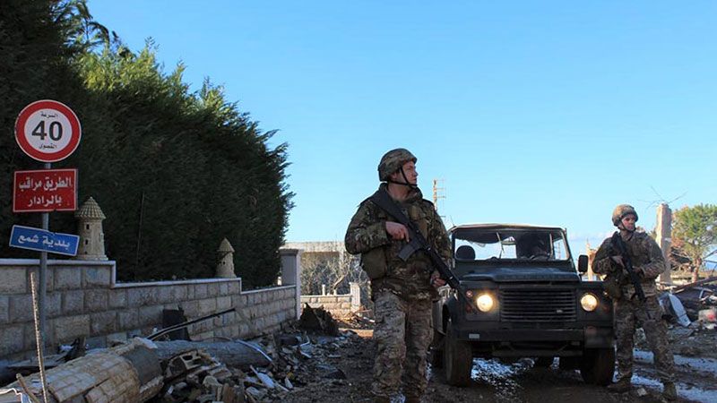 الجيش اللبناني يدخل بلدة شمع الجنوبية
