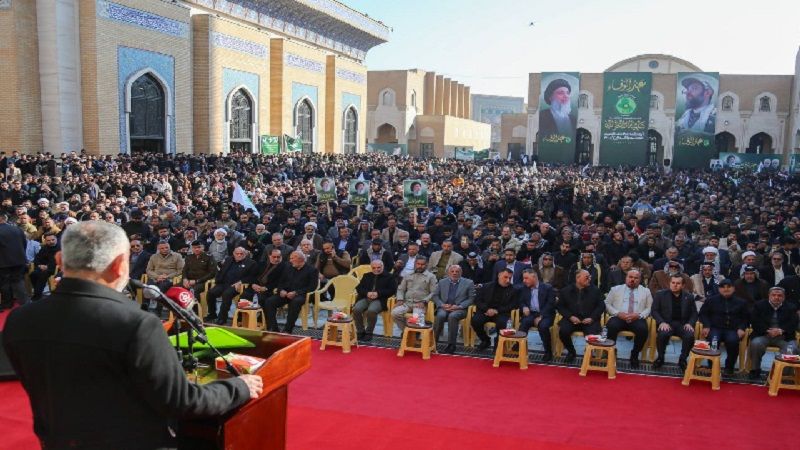بالصور| إحياء الذكرى السنوية لاستشهاد السيد محمد باقر الحكيم في النجف الأشرف