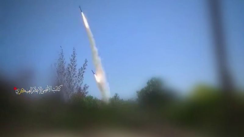 فيديو| قصف كتائب الأقصى مقر قيادة وسيطرة للعدو في محور"نتساريم" برشقة صاروخية