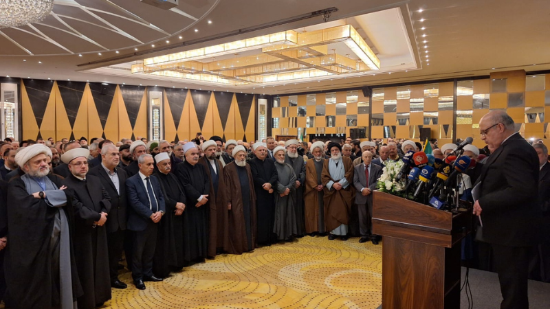بالصور: احتفال السفارة الإيرانية في لبنان بذكرى انتصار الثورة الإسلامية