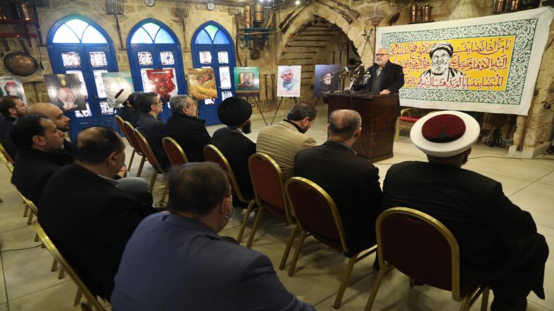 المستشارية الثقافية الإيرانية تفتتح معرض "درّة لبنان الساطعة ومهندس الطوفان"