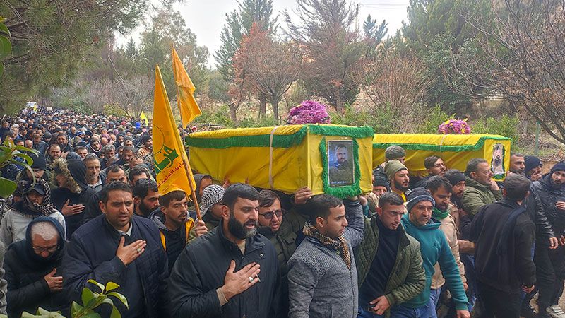 حزب الله يشيّع ثلة من الشهداء في الهرمل