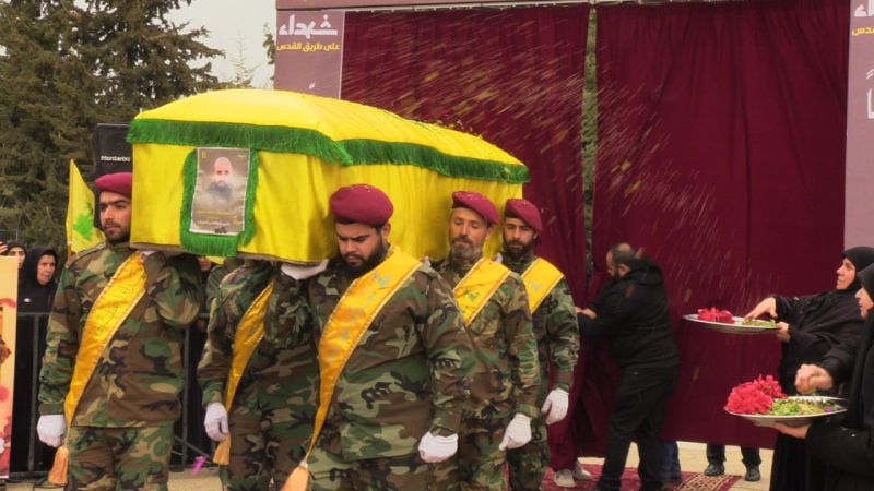 حزب الله وجماهير المقاومة يشيّعون الشهيد على طريق القدس علي موسى زعيتر "كرّار"