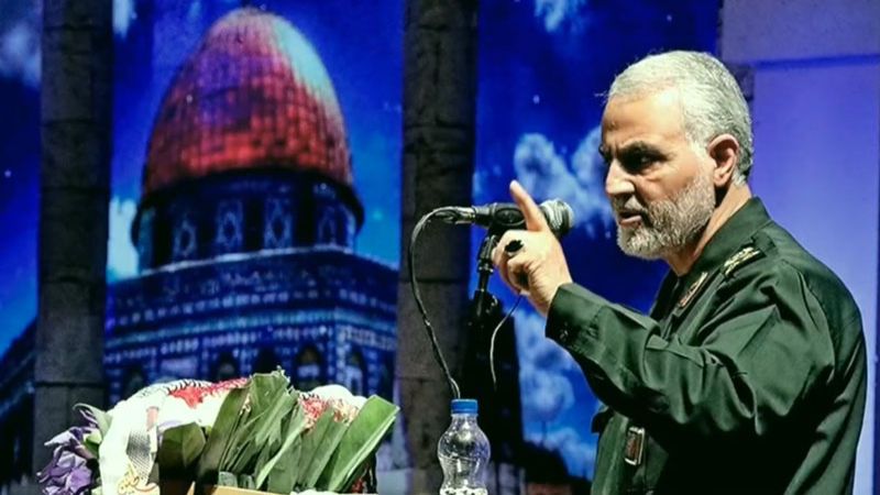 فيديو| الشهيد سليماني: فلسطين هي الجبهة الأماميَّة للعالَم الإسلاميّ