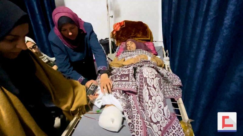 "بُترت ساقها وكُسر ظهرها".. عروس فلسطينية جريحة قبل أسابيع من زفافها