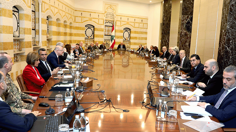 مرقص بعد انتهاء جلسة مجلس الوزراء: الاعتداءات "الإسرائيلية" المتكرّرة تؤخر انتشار الجيش