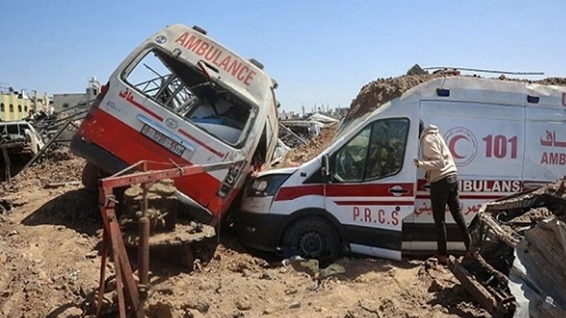 "الدفاع المدني" الفلسطيني يكذّب الاحتلال: أعدم طواقمنا وطواقم الهلال الأحمر بدم بارد في رفح