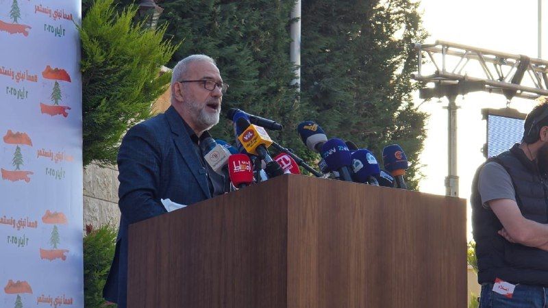 قماطي: لن نسلّم لبنان للذئاب وسنبقى محافظين على استراتيجية دفاعية تحميه