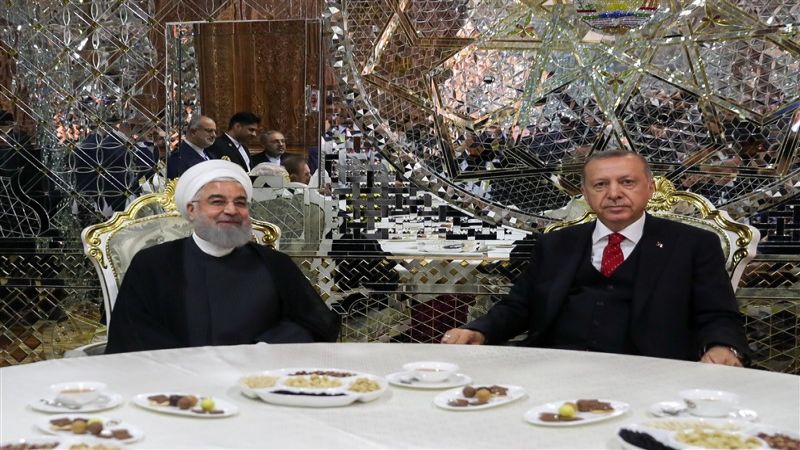 روحاني التقى تميم وأردوغان على هامش