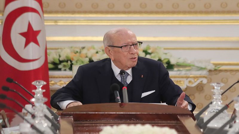 وفاة الرئيس التونسي الباجي قايد السبسي