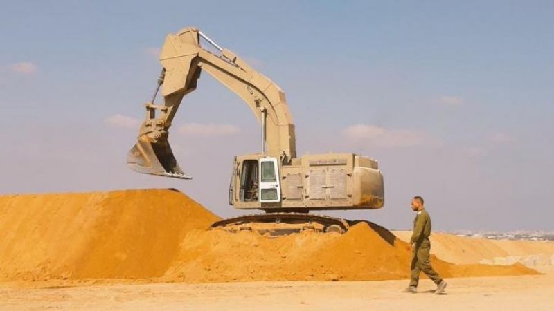 جيش الاحتلال يواصل تحصين الحدود مع قطاع غزة