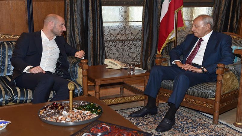 وزير البيئة من عين التينة: قريباً سيتم ترحيل أزمة النفايات لتصبح