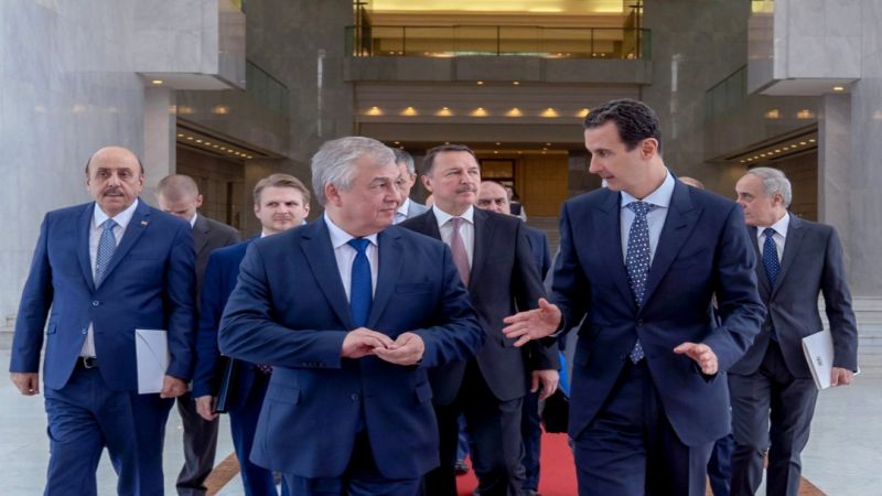 الأسد يستقبل مبعوث بوتين: اللقاء تناول الجهود المتواصلة لإحراز تقدم على المسار السياسي
