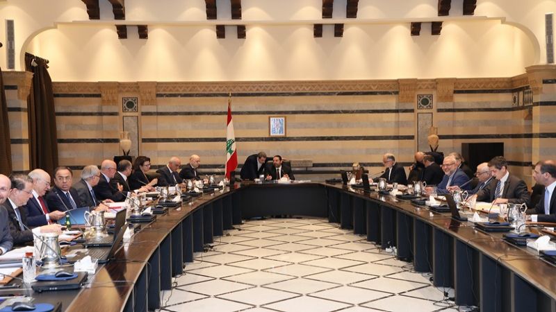 الحريري في مجلس الوزراء: إجماع لبناني على رفض