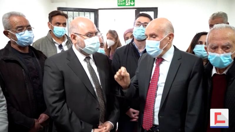 الأبيض زار مركز مؤسسة "عامل" في البازورية