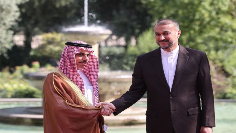 وزيرا خارجيتي إيران والسعودية: لوضع حدٍّ للجرائم الإسرائيلية في غزة