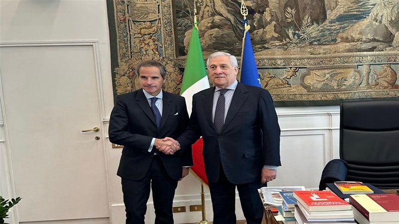 غروسي في إيطاليا بالتزامن مع المفاوضات الإيرانية الأميركية غروسي في إيطاليا بالتزامن مع المفاوضات الإيرانية الأميركية