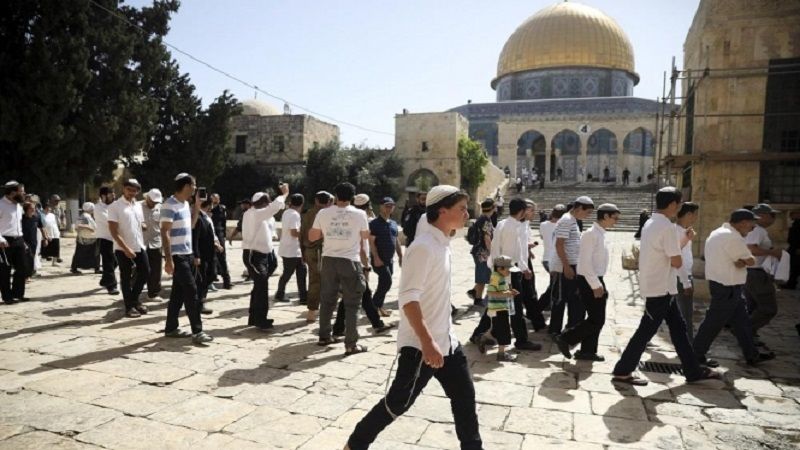 فلسطين المحتلة| 515 مستوطنًا اقتحموا المسجد الأقصى المبارك في ما يسمى "يوم الاستقلال" فلسطين المحتلة| 515 مستوطنًا اقتحموا المسجد الأقصى المبارك في ما يسمى "يوم الاستقلال"