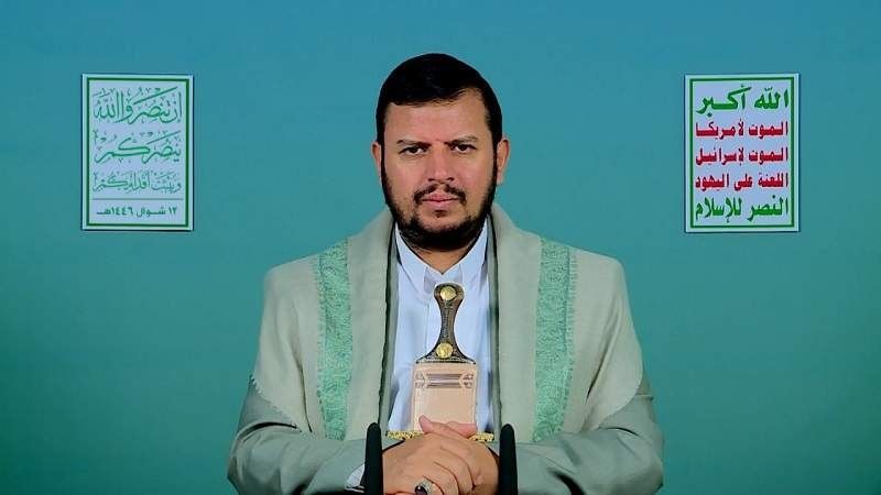 اليمن| السيد الحوثي: العدو "الإسرائيلي" في عدوانه على قطاع غزة أباد أكثر من 7 آلاف عائلة بالكامل من عوائل الشعب الفلسطيني اليمن| السيد الحوثي: العدو "الإسرائيلي" في عدوانه على قطاع غزة أباد أكثر من 7 آلاف عائلة بالكامل من عوائل الشعب الفلسطيني