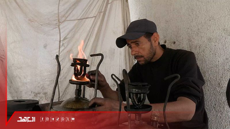 بابور الكاز: بديل سكان غزة مع انقطاع غاز الطهي