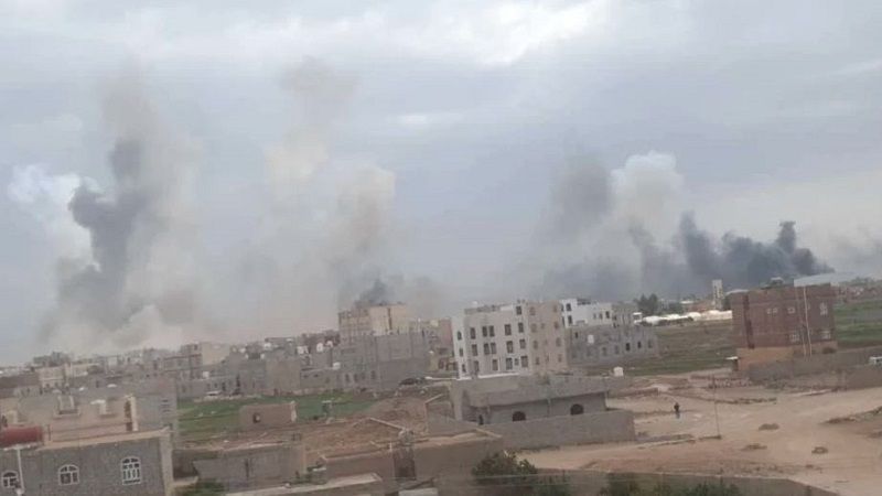 عدوان أميركي - صهيوني يستهدف مطار صنعاء ومحطات كهرباء في العاصمة اليمنية