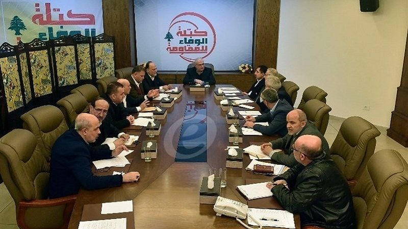 كتلة الوفاء للمقاومة: نأمل أن تكون الحكومة قد أخذت وقتها ودققت جيدًا عند درس مشروع قانون استقلالية القضاء لتتجنب التورط فيما لا تحمد عقباه كتلة الوفاء للمقاومة: نأمل أن تكون الحكومة قد أخذت وقتها ودققت جيدًا عند درس مشروع قانون استقلالية القضاء لتتجنب التورط فيما لا تحمد عقباه