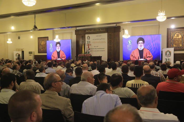 بالصور: مؤسسة "جهاد البناء" تحيي الذكرى الـ 31 لتأسيسها