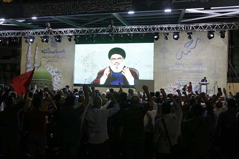 تقرير مصور من احتفال حزب الله بذكرى المولد النبوي الشريف في الضاحية الجنوبية