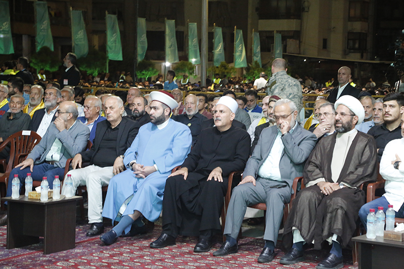 تقرير مصور من احتفال حزب الله بذكرى المولد النبوي الشريف في الضاحية الجنوبية