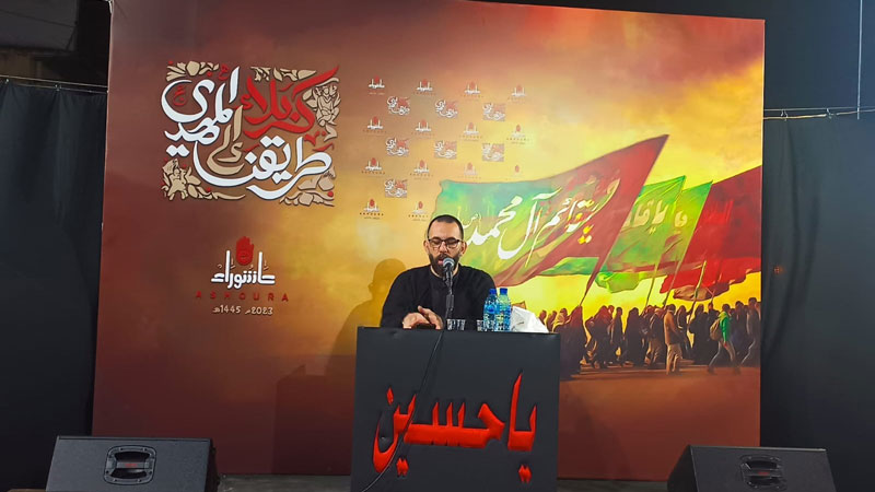 بالصور.. حزب الله يقيم مجالس عزاء حسينية في المتن الشمالي