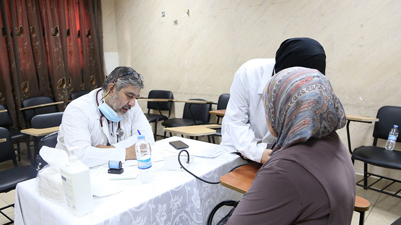 بالصور.. يوم صحي مجاني لمرضى القلب في بيروت