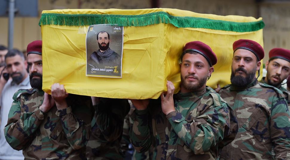 تشييع الشهيد على طريق القدس حسين حمدان في الغبيري