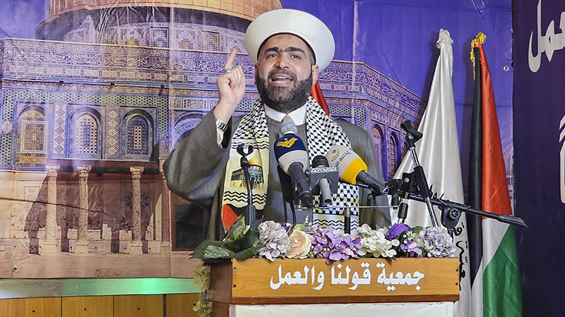 شكر: ستبقى القدس قضيتنا