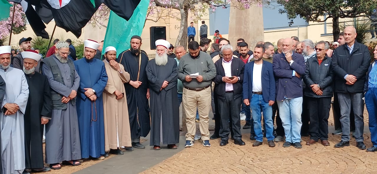 بالصور والفيديو| لقاء شعبي تضامني بمناسبة يوم القدس وسط بيروت